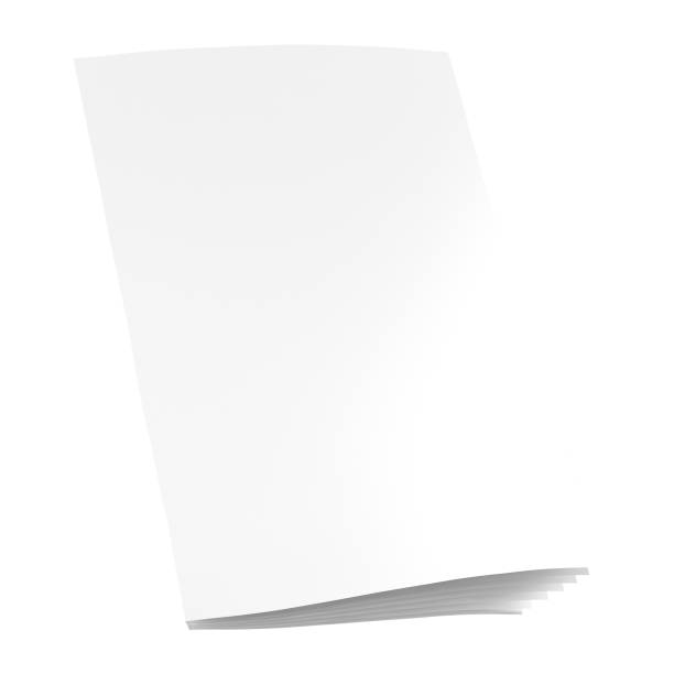 istock Creative concept blank magazine isolated on plain background , suitable for your element scenes. 2057515453