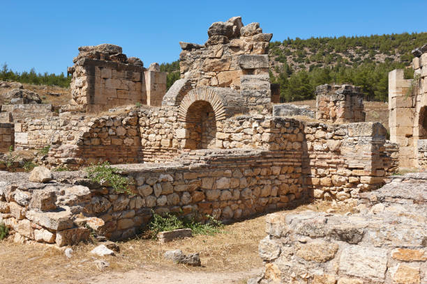 istock Hierapolis ancient ruins. Martyrium area in Pamukkale. Archeology in Turkey 2057597877