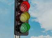 Traffic Light Close Up