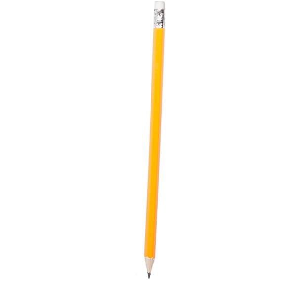 istock Wooden ordinary pencil isolated on plain background, fit for stationey concept. 2057613217