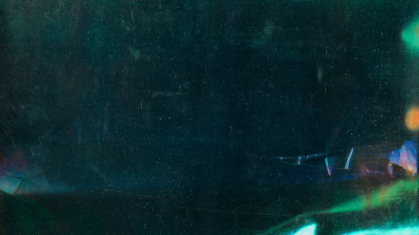 istock Weathered film dust scratches overlay color stains 2057627096