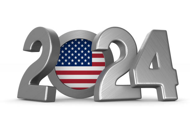 istock American elections of 2024. Isolated 3D illustration 2057629227
