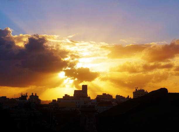 Watching sunset in Puerto Rico