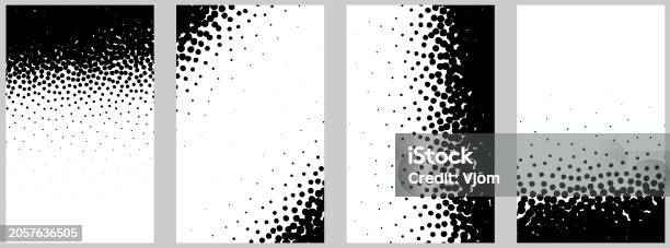 Matrix Fading Black Dot Matrix Fade Stock Illustration - Download Image Now ...