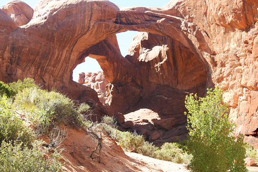 Double Arch, Arches National Park, Utah - United States