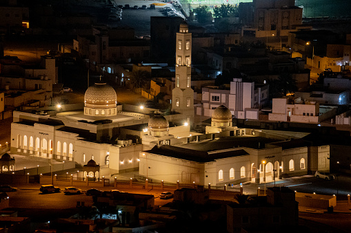 Mohammed Al Ameen Mosque, Muscat, capital of Oman, seaport, Oman, cities of Arabia