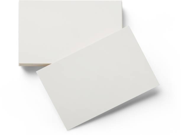 istock Close up view isolated of blank white paper. 2057710726