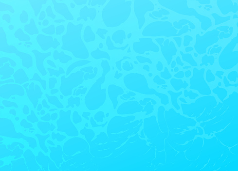Clip art of sea surface. Summer background suitable for cool impression.