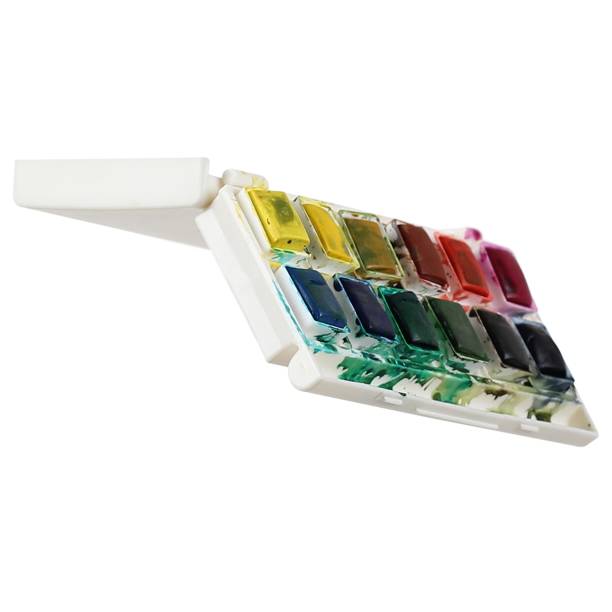 istock Realistic watercolor box isolated on transparent background.fit element for scenes project. 2057719339