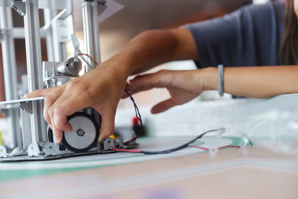 istock Close up of a female scientist working on a project in laboratory. 2057760592