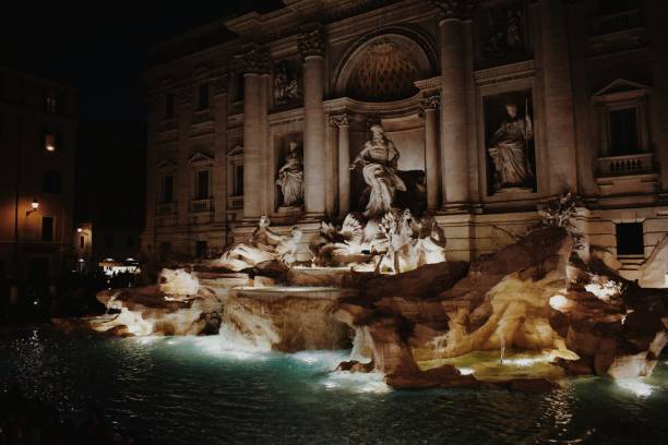 Trevi Fountain, Fontana di Trevi in Rome, Italy