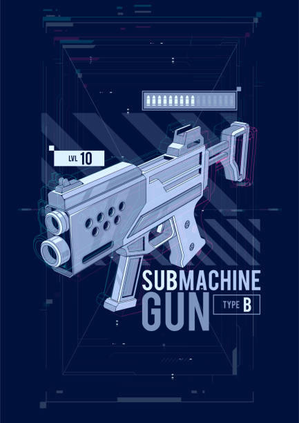 Machine Gun Visual Training Aid 50+ Vision Test Machine Stock Illustrations, Royalty-Free Vector ...