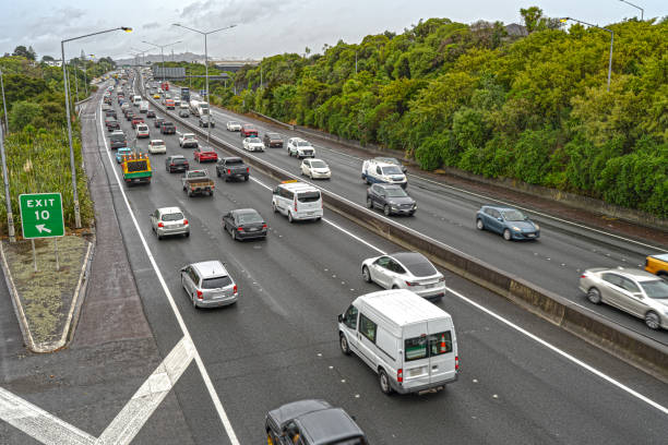 istock Heavy traffic in Mangere 2057847784
