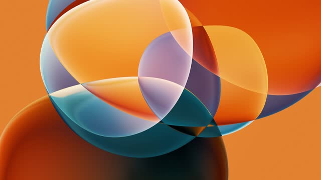 loopable video of vibrant color abstract background