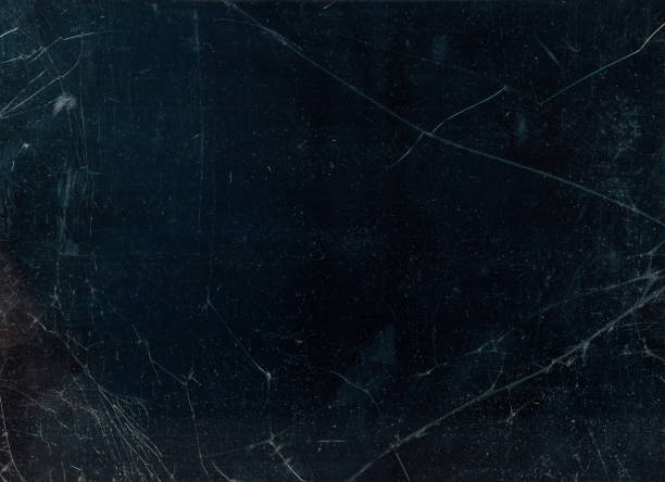 Cracked glass dust scratches texture old window