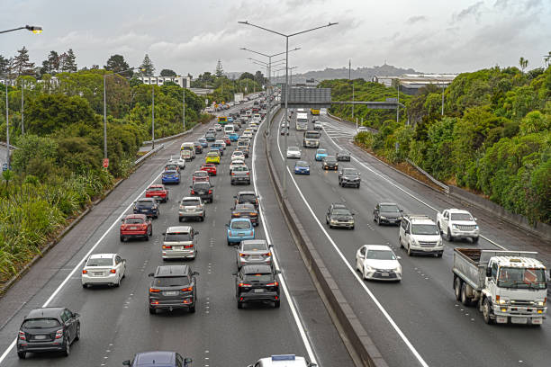 istock Heavy traffic in Mangere 2057854252