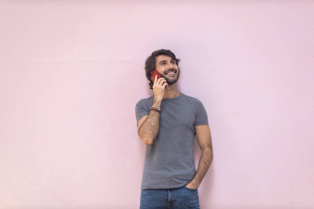 istock View of a young man with smartphone at daytime 2057922620