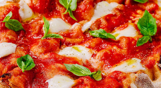 istock square margherita pizza top view 2057937306