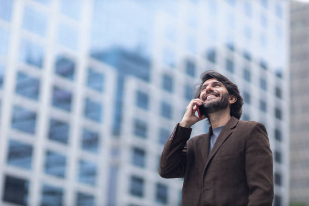 istock View of a young man with smartphone at daytime 2057947185