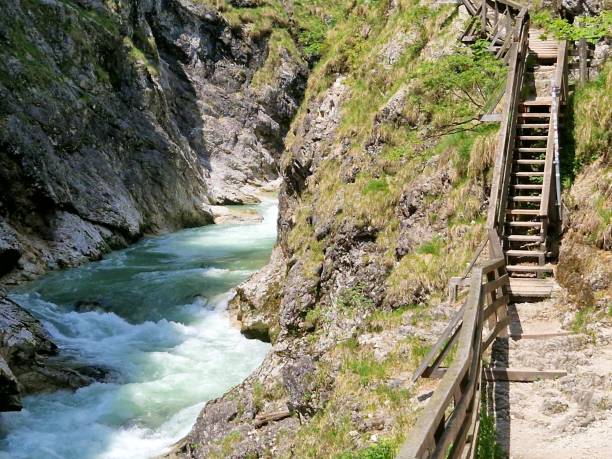 istock Lammer Canyon - wooden stairs 2057962077