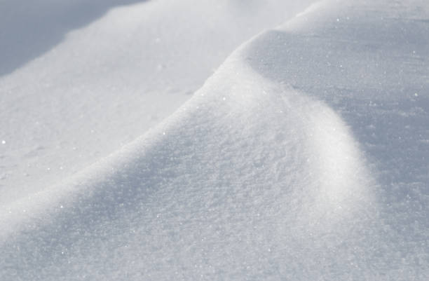 istock Curves in fresh white powder snow abstract background 2057997391