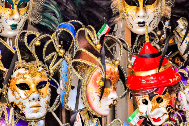 istock Traditional Carnival Venice mask 2058046221