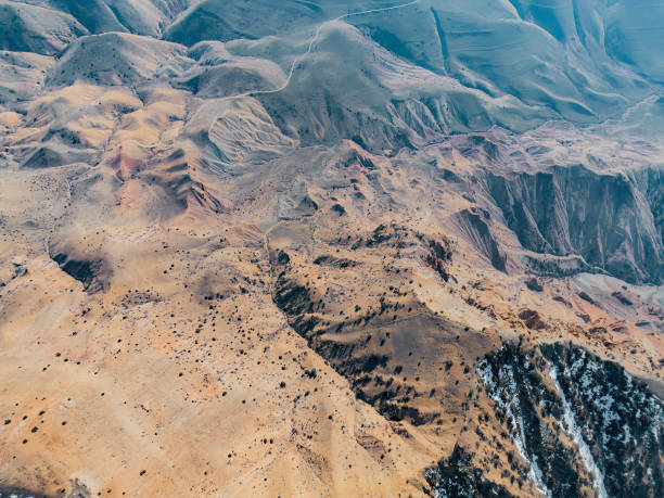 Desert mountains in Armenia