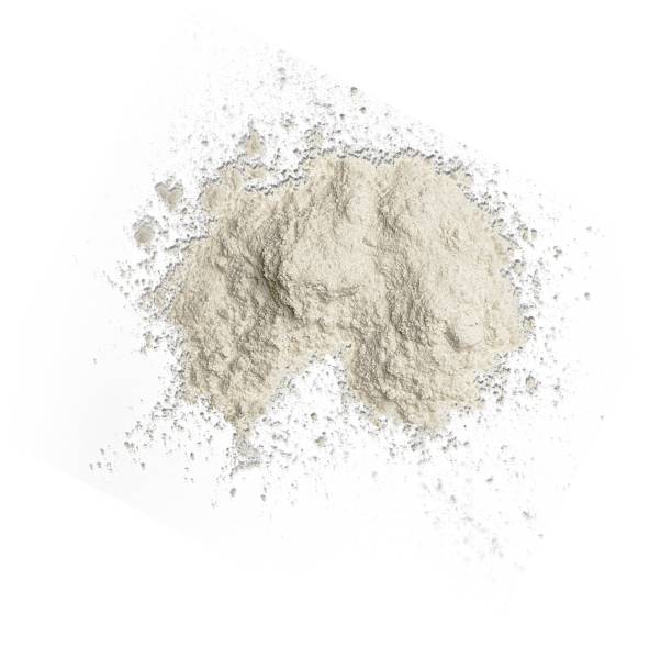istock Top up view isolated flour splatters fit for your scene projects. 2058057945