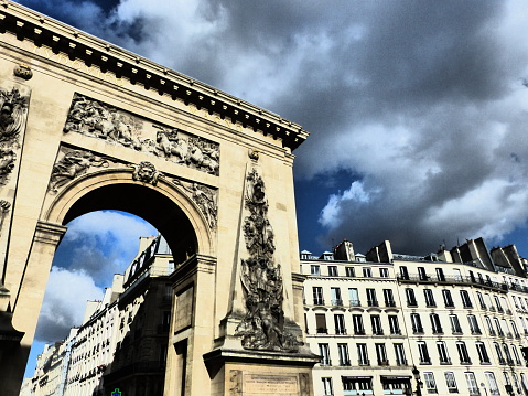 Porte Saint-Denis, Paris, France