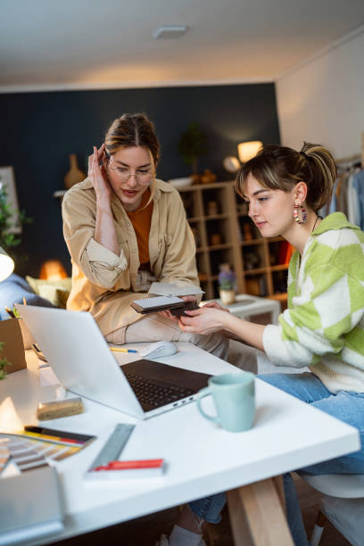 istock Two female designers working on a project together 2058277423