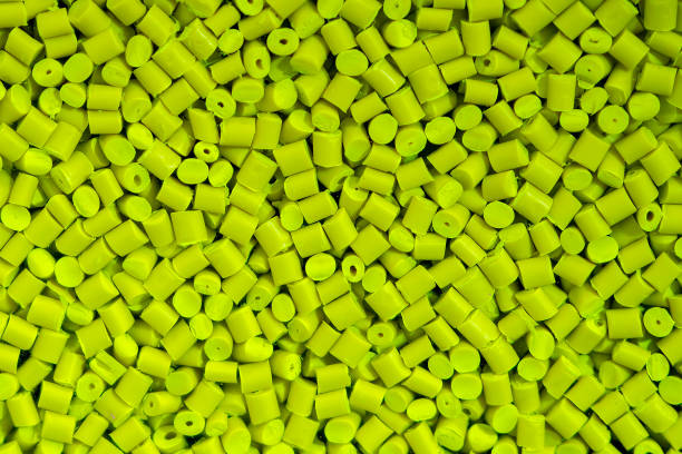 istock The pile of green pellets materials for plastic injection process. 2058306834