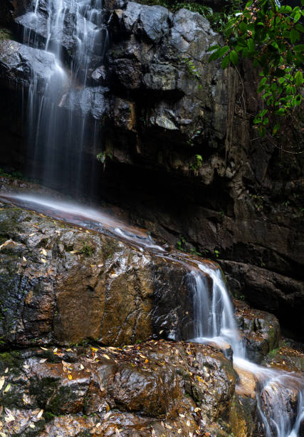Long exposure of the waterfall
