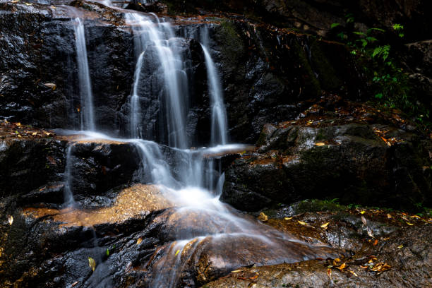 Long exposure of the waterfall