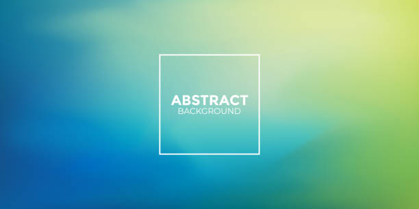 bildbanksillustrationer, clip art samt tecknat material och ikoner med abstract blurred green gradient colors background design with dynamic effect - grön bakgrund