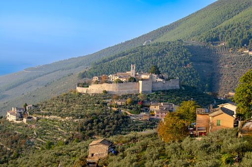 Umbria, Italy: Campello Alto sul Clitunno is the oldest inhabited settlement in the area.