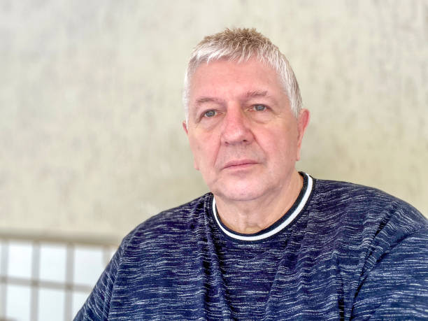 istock Senior Caucasian man selfie indoors 2058606524