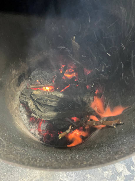 istock Wood burning stove 2058615211