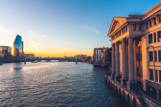 istock London financial district skyscrapers overlooking River Thames 2058643208