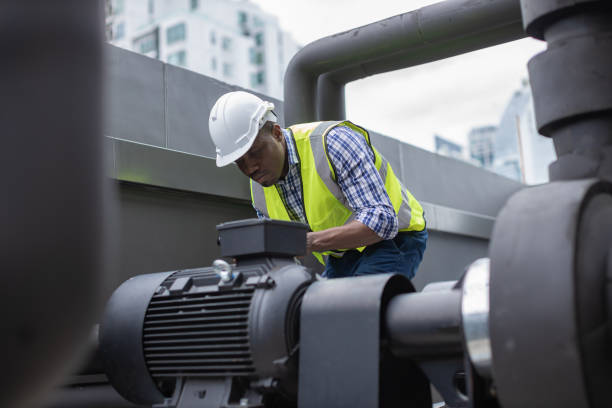 istock Industrial engineer work on site. engineer visit and inspection site engineer at industrial site. Inspector engineer check and working on site 2058658421