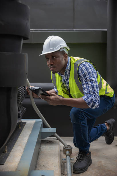istock Industrial engineer work on site. engineer visit and inspection site engineer at industrial site. Inspector engineer check and working on site 2058658441