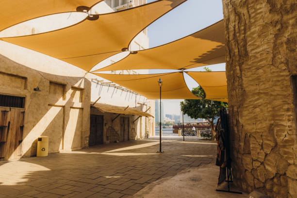 istock Walking the Historical District of Dubai Old Town 2058661676