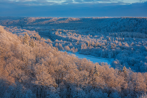 Winter In Gauja National Park, Latvia