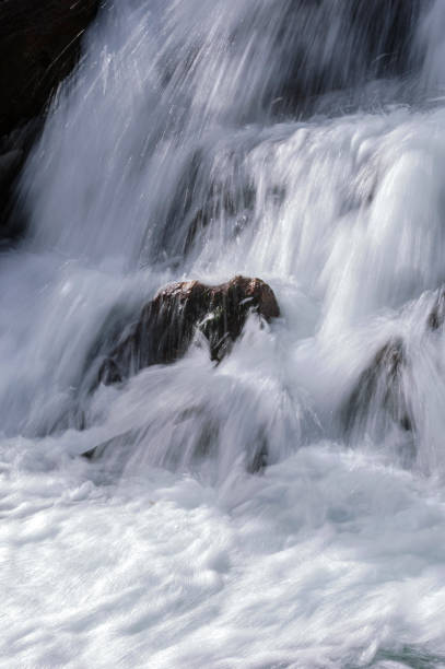 istock Water Cascading Over Creek Rocks 2058858026
