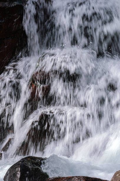 istock Water Cascading Over Creek Rocks 2058858032