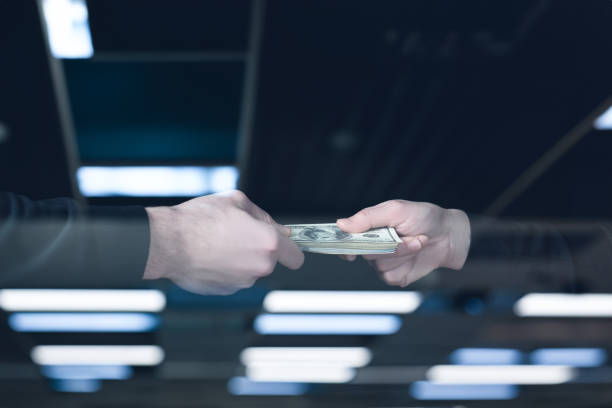 The concept of currency exchange and settlement.