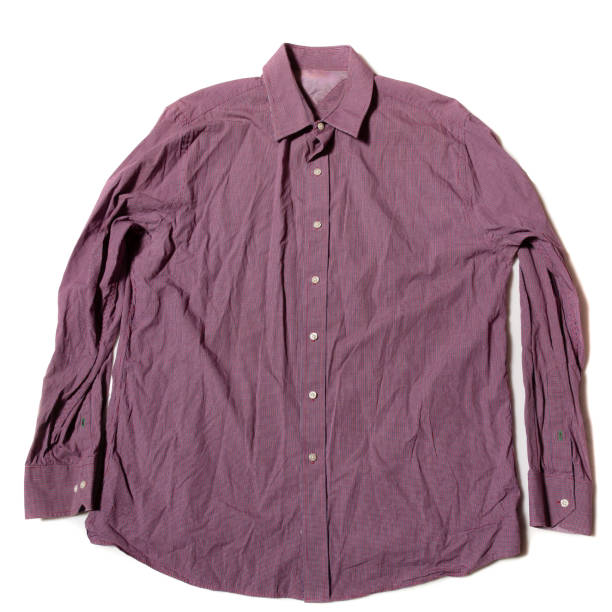 istock Men's casual long sleeved shirt on white background 2058919862