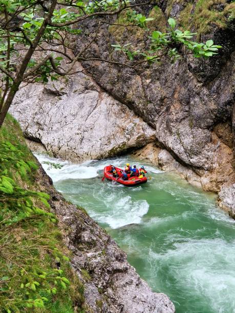 istock cayoning in Lammerklamm canyon in Tyrolean Alps 2058961365