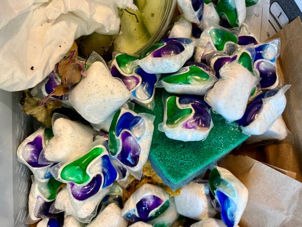 istock Dishwasher Pods in the Garbage 2059063535