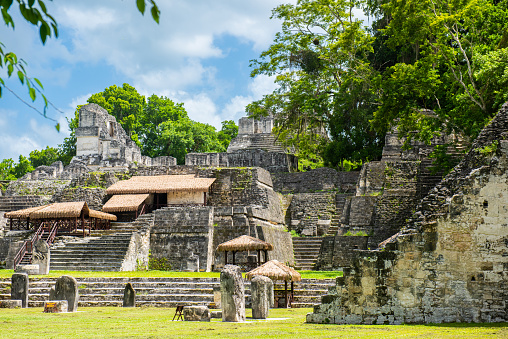 Mayan ruins at Tikal National Park