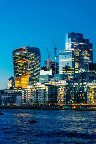 istock London financial district skyscrapers overlooking River Thames 2059113445